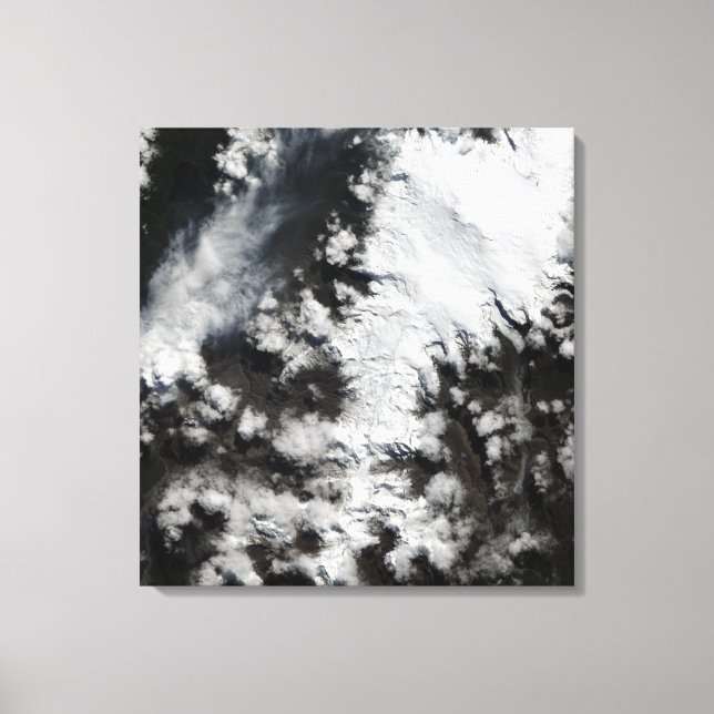 The Chaiten Volcano in Chile Canvas Print (Front)