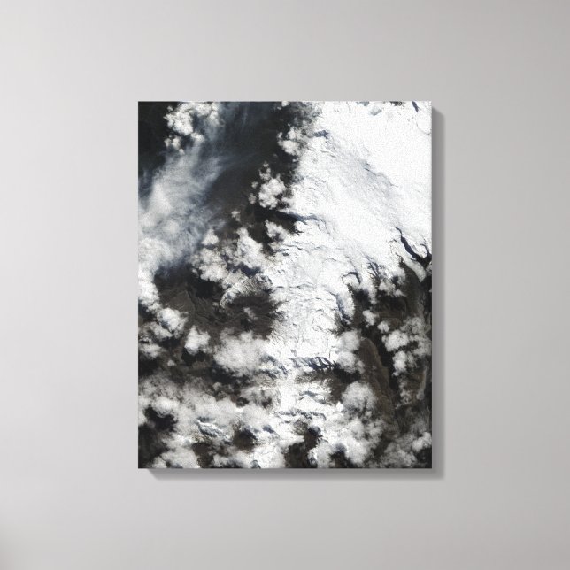 The Chaiten Volcano in Chile Canvas Print (Front)