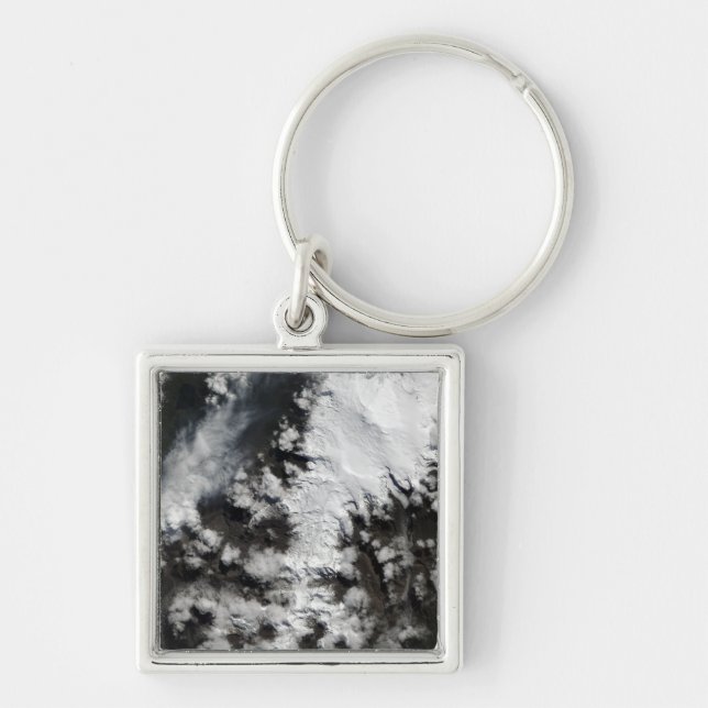The Chaiten Volcano in Chile Key Ring (Front)