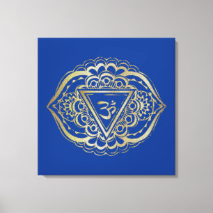 The Chakras Ajna - Wrapped Canvas