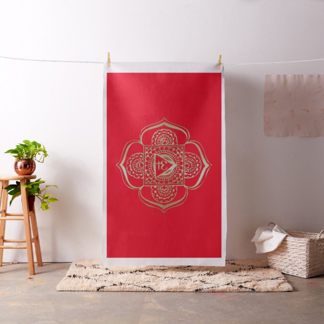 The Chakras Muladhara - Fabric (In Situ)