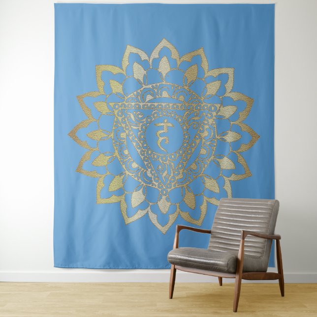The Chakras Vishudda - Tapestry (In Situ)