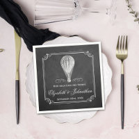 The Chalkboard Hot Air Balloon Wedding Collection