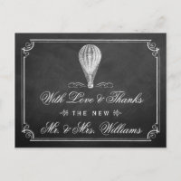 The Chalkboard Hot Air Balloon Wedding Collection