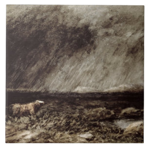 The Challenge on the Moors, near Bettws-y-Coed, No Tile