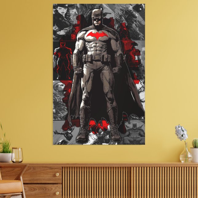 The Challenger Batman Canvas Print (Insitu(LivingRoom))