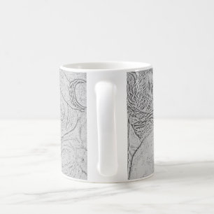 The Challengers Art and Tashi (Light Grey) Coffee Mug