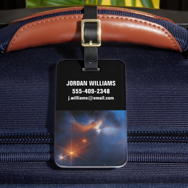 The Chamaeleon I Dark Molecular Cloud Luggage Tag (Front Insitu 2)
