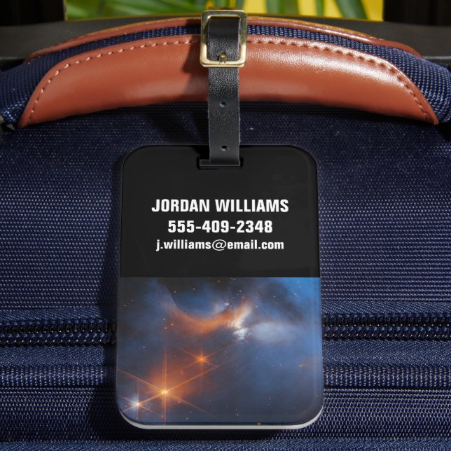 The Chamaeleon I Dark Molecular Cloud Luggage Tag (Front Insitu 2)