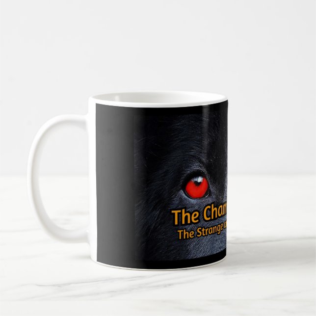 The Chamber Magazine's Dog Eyes Coffee Mug (Left)