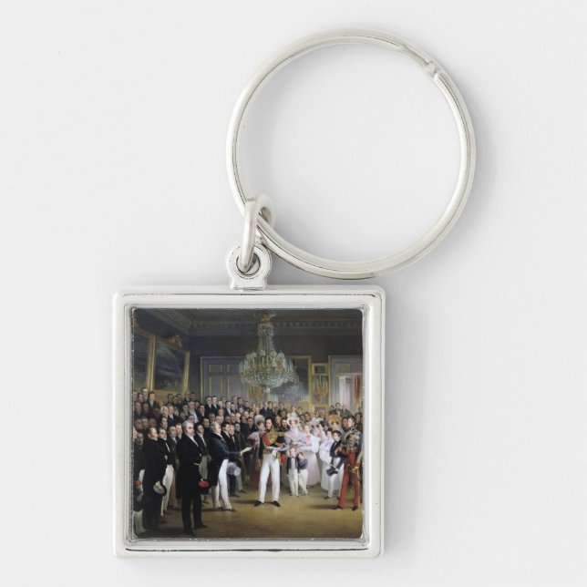 The Chamber of Deputies at the Palais Royal Key Ring (Front)