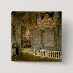 The Chambre de la Reine (Queen's Bedroom) (photo) 15 Cm Square Badge