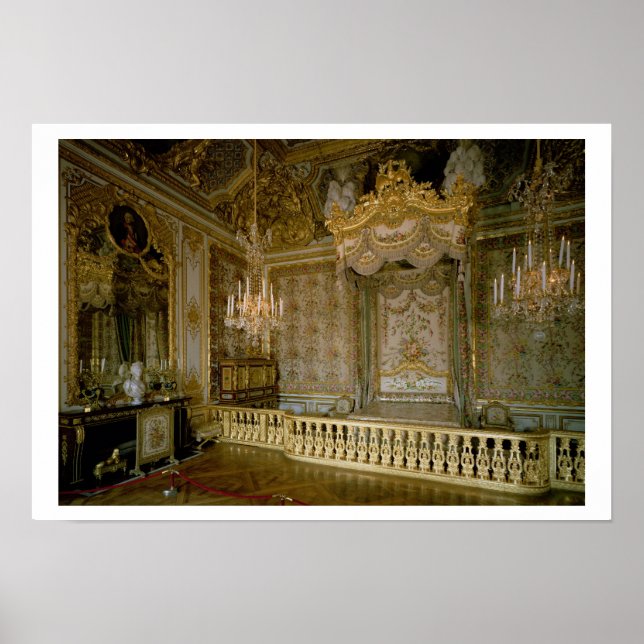 The Chambre de la Reine (Queen's Bedroom) (photo) Poster (Front)