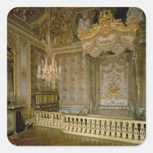 The Chambre de la Reine (Queen's Bedroom) (photo) Square Sticker