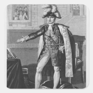 The 'Champ de Mai' or Emperor Napoleon I Square Sticker