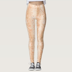 The Champagne Velvet  Series Design 1  Leggings