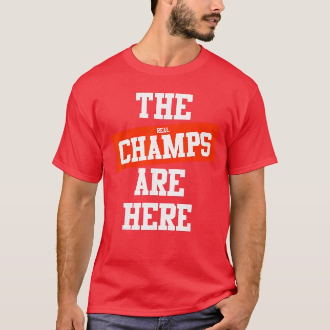 The Champs are HERE Fantasy Winner Men Womaneens f T-Shirt (Front)