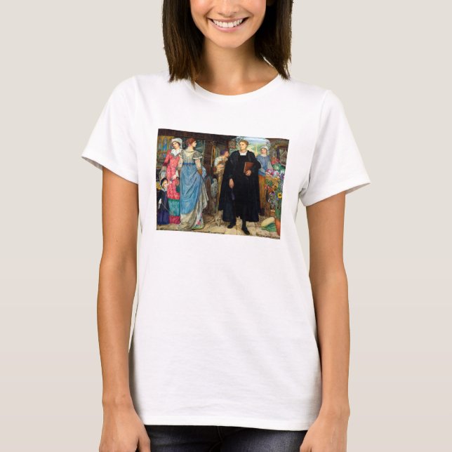 The Chance Meeting c. 1907 By Kate Elizabeth Bunce T-Shirt (Front)
