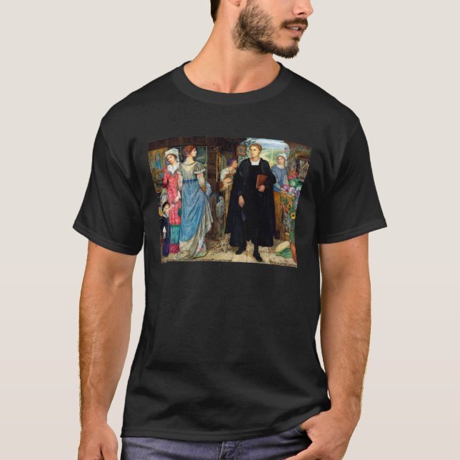 The Chance Meeting c. 1907 By Kate Elizabeth Bunce T-Shirt (Front)