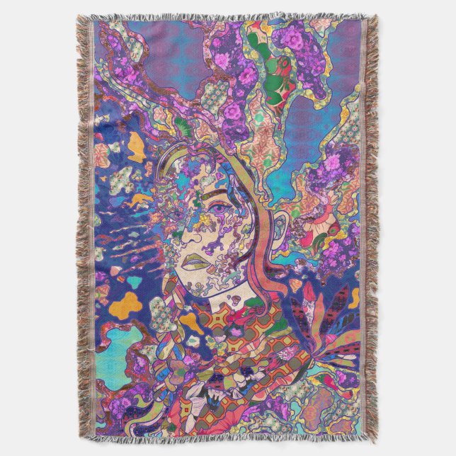 The Change Throw Blanket (Front Vertical)