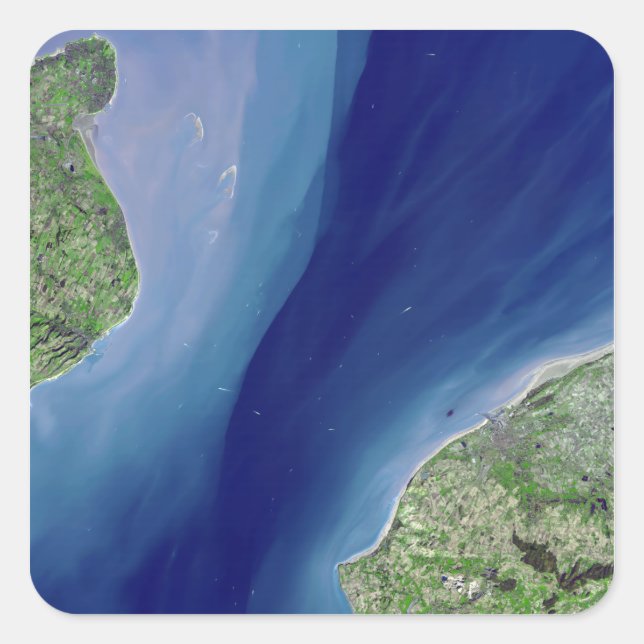 The Channel Tunnel Square Sticker (Front)