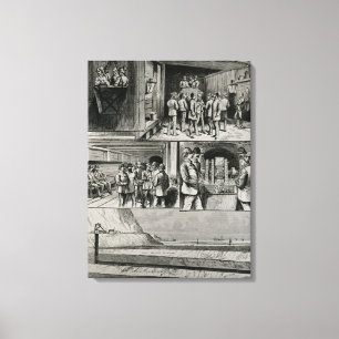 The Channel Tunnel Works at Dover Canvas Print