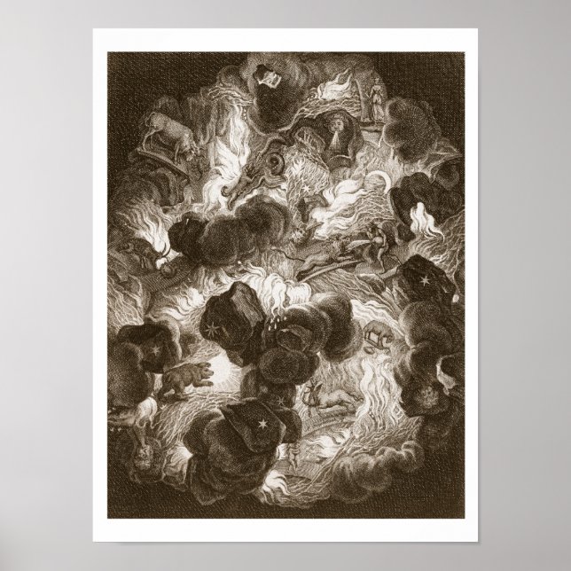 The Chaos, engraved by Bernard Picart (1673-1733), Poster (Front)