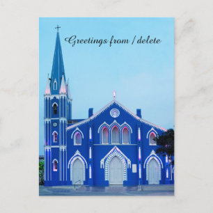 The chapel of Santa Barbara Postcard
