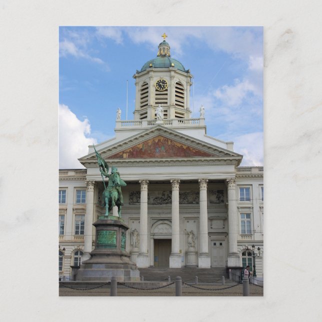 The Chapel of the Belgian Royal Palace in Brussels Postcard (Front)