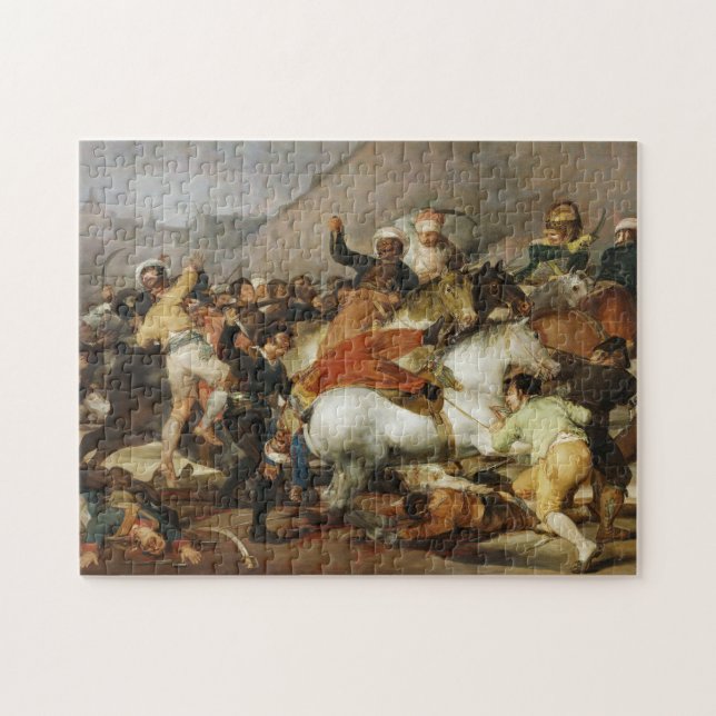 The Charge of Mamelukes Francisco José de Goya Jigsaw Puzzle (Horizontal)