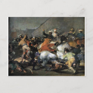 The Charge of the Mamelukes by Francisco Goya Postcard