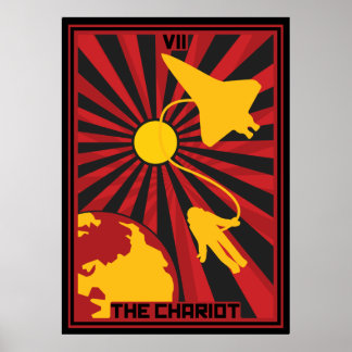 The Chariot Card Poster
