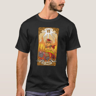 The Chariot Cat Arcana Tarot Card Mystical Wiccan T-Shirt