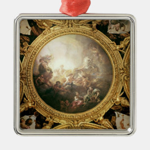 The Chariot of Apollo, ceiling painting Metal Tree Decoration