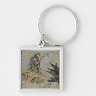 The Chariot of Mercury, detail from the vaulting Key Ring