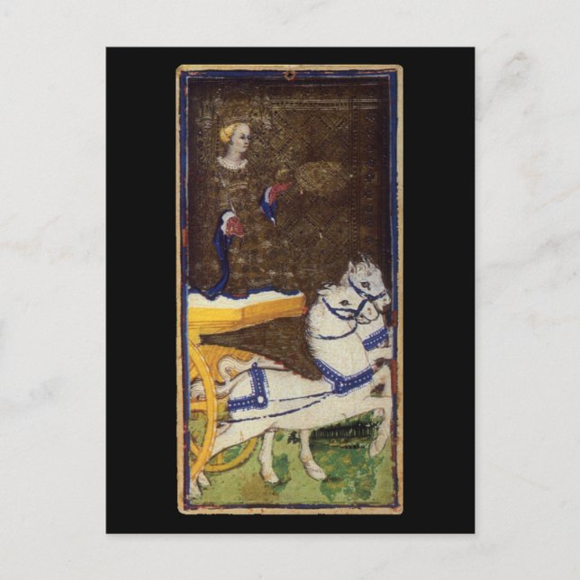 The Chariot Tarot Card (Front)