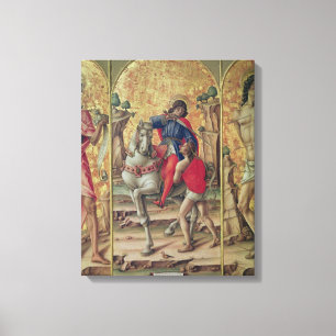 The Charity of St. Martin Canvas Print