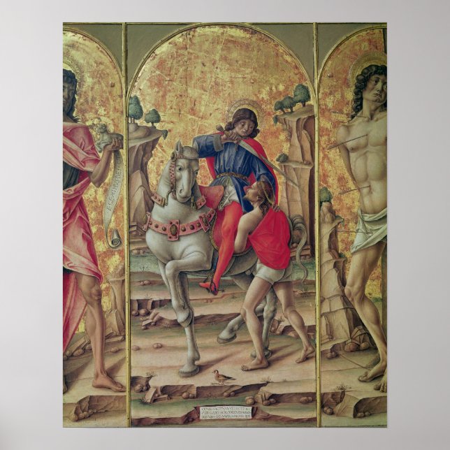 The Charity of St. Martin Poster (Front)