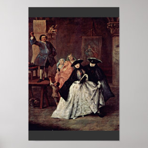 The Charlatan By Longhi Pietro (Best Quality) Poster