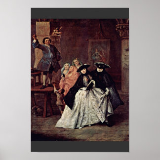 The Charlatan By Longhi Pietro (Best Quality) Poster