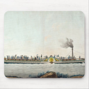 The Charles-Philippe, the first steamboat Mouse Mat