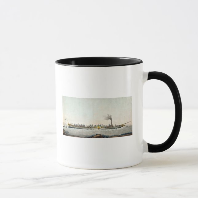 The Charles-Philippe, the first steamboat Mug (Right)