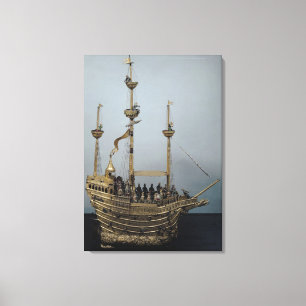 The Charles V automatic clock Canvas Print