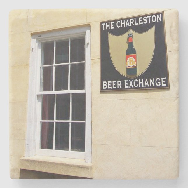 The Charleston Beer Exchange Charleston, SC. Stone Coaster (Front)