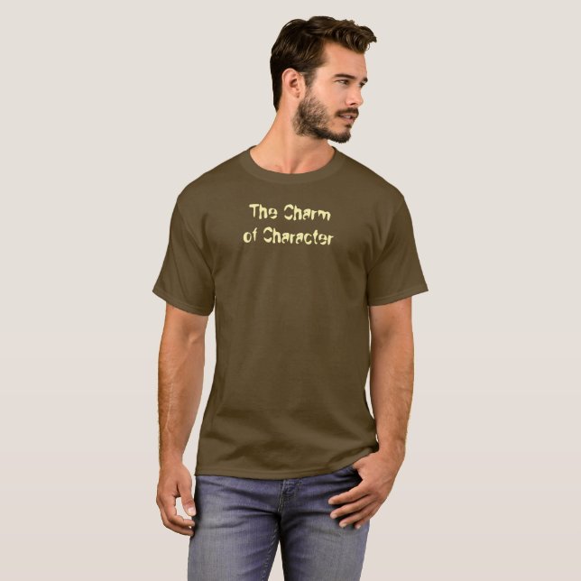 The Charm of Character T-Shirt (Front Full)