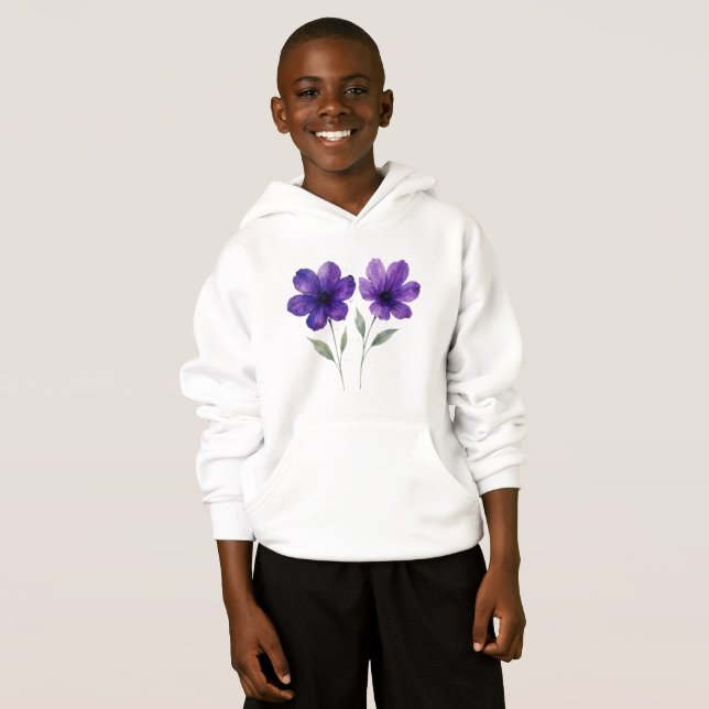 The charm of purple flowers (Front Full)