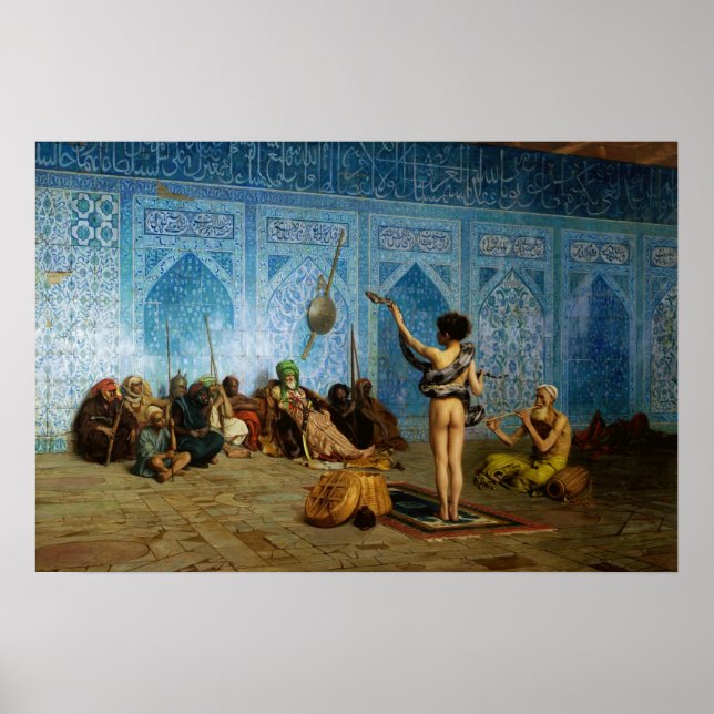 The Charmer of Serpents Poster (Front)