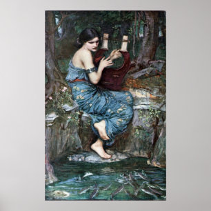 The Charmer - Waterhouse Poster