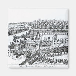 The Charterhouse Hospital, c.1720 Magnet