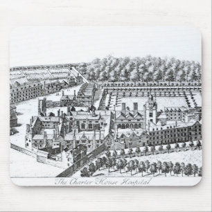 The Charterhouse Hospital, c.1720 Mouse Mat